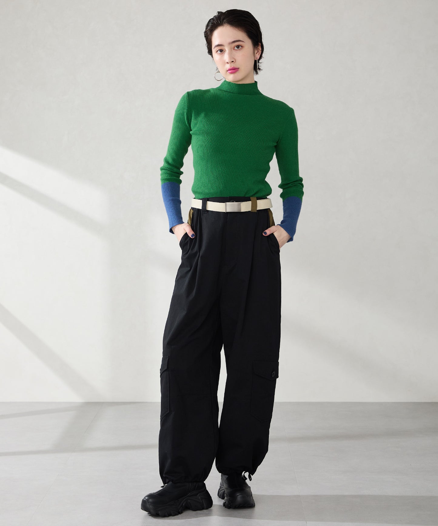 スニーカーソールショートブーツ/41412