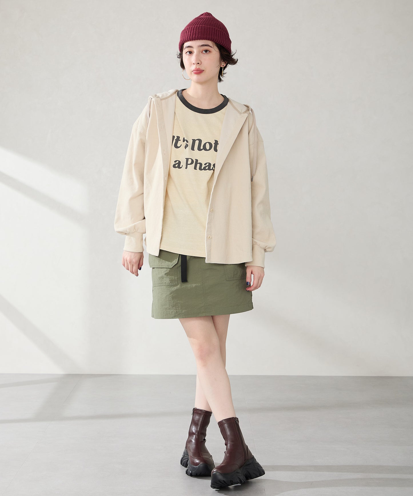 スニーカーソールショートブーツ/41412