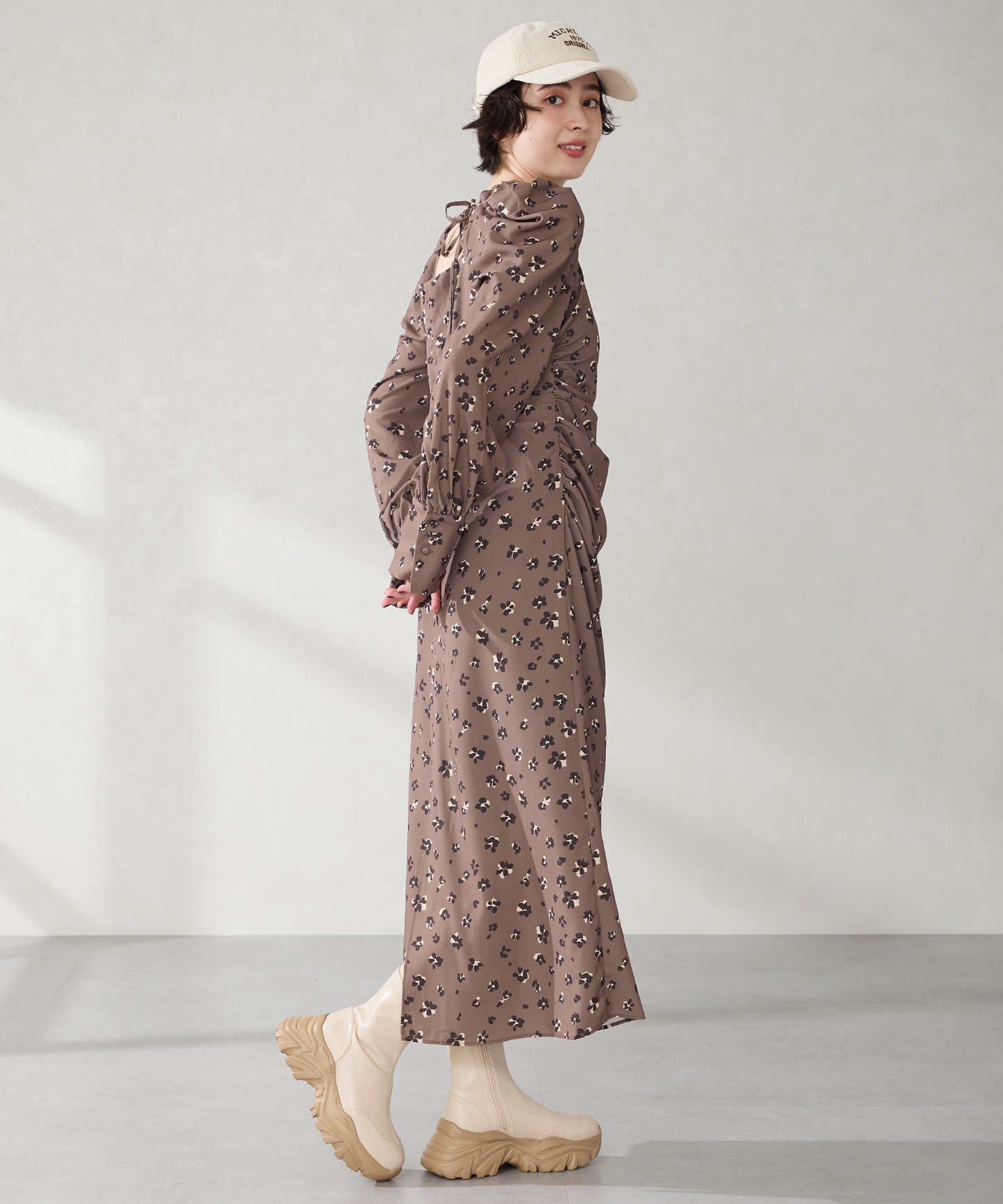 スニーカーソールショートブーツ/41412