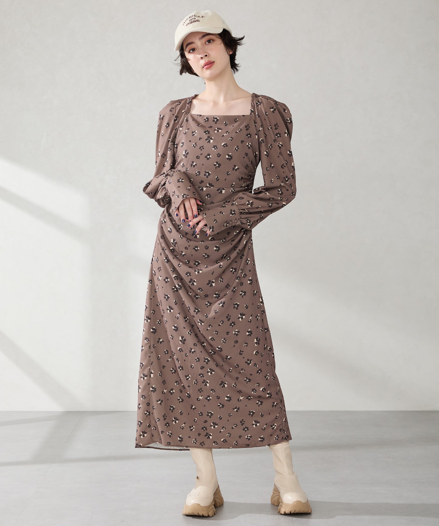 スニーカーソールショートブーツ/41412