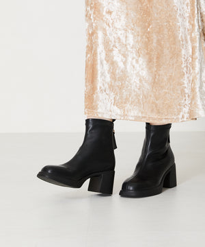 オブリークトゥバックジップブーツ/41420