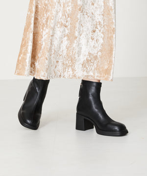 オブリークトゥバックジップブーツ/41420