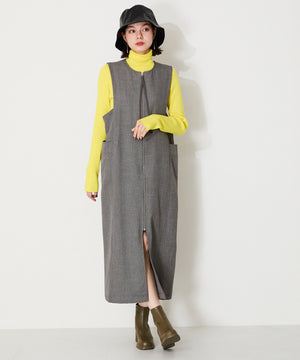 オブリークトゥバックジップブーツ/41420