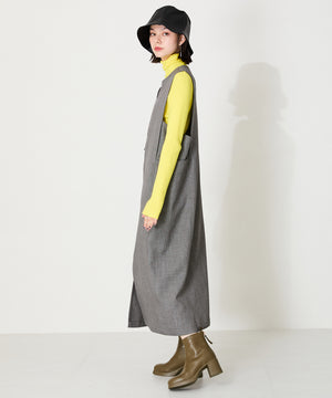 オブリークトゥバックジップブーツ/41420