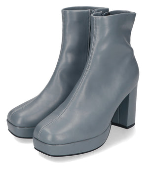 プラットフォームヒールショートブーツ/41422