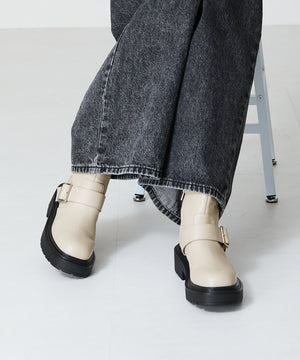 ダブルベルトエンジニアショートブーツ/41423