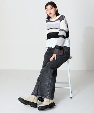 ダブルベルトエンジニアショートブーツ/41423