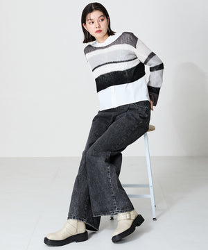 ダブルベルトエンジニアショートブーツ/41423