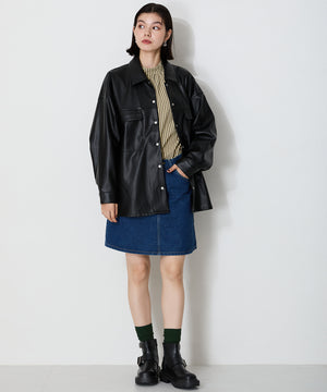 ダブルベルトエンジニアショートブーツ/41423