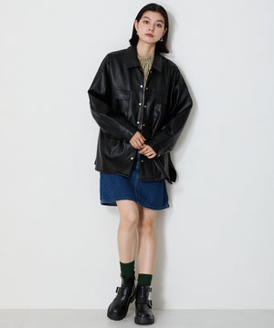 ダブルベルトエンジニアショートブーツ/41423