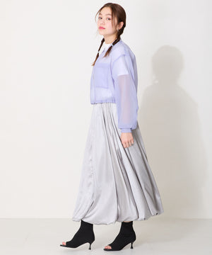 【WEB限定】オープントゥニットブーツ/41424