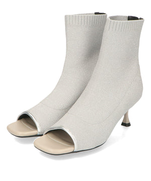 【WEB限定】オープントゥニットブーツ/41424