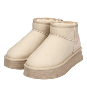 フレアソールムートンショートブーツ/41426