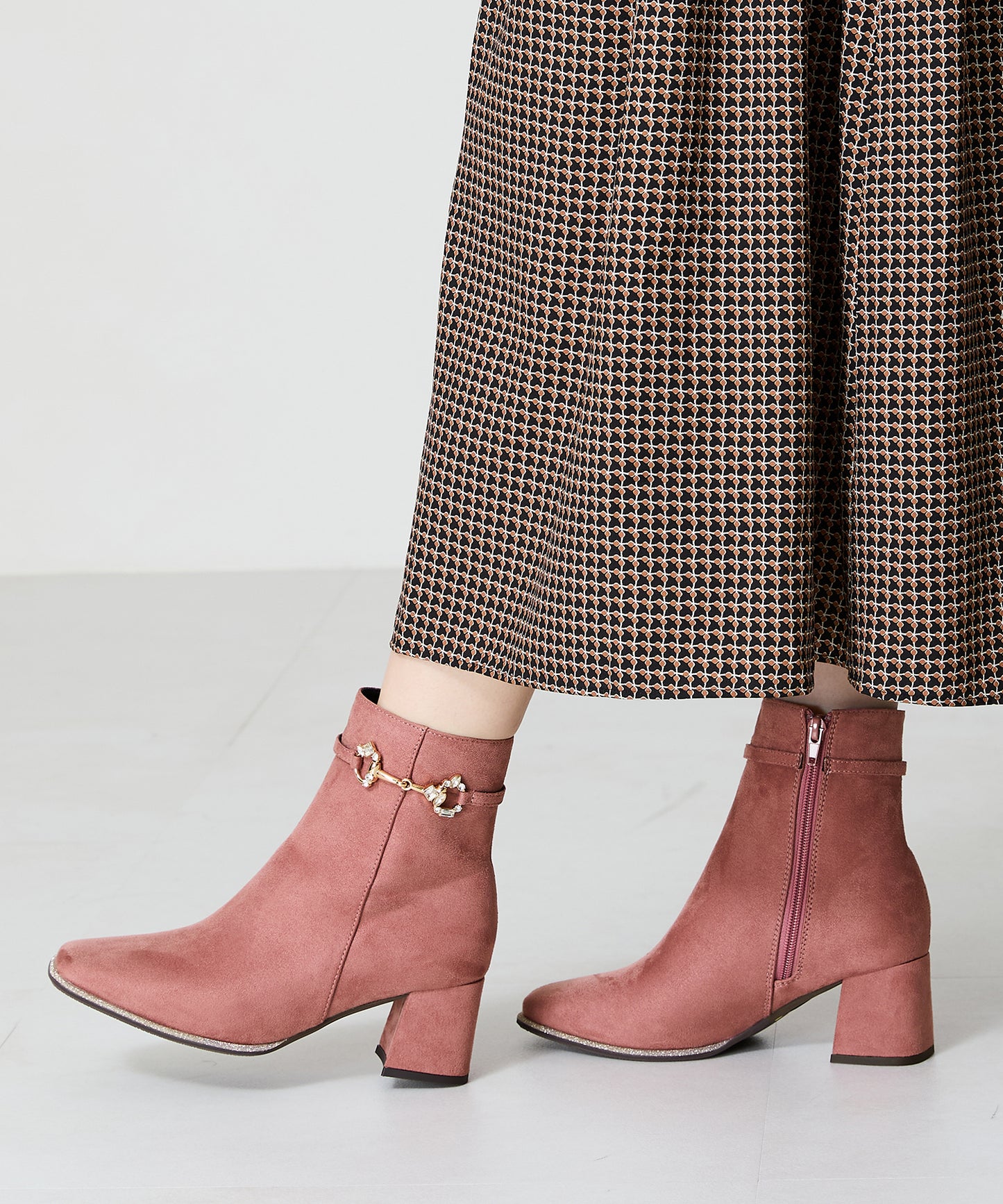 ビジュービットヒールブーツ/41427