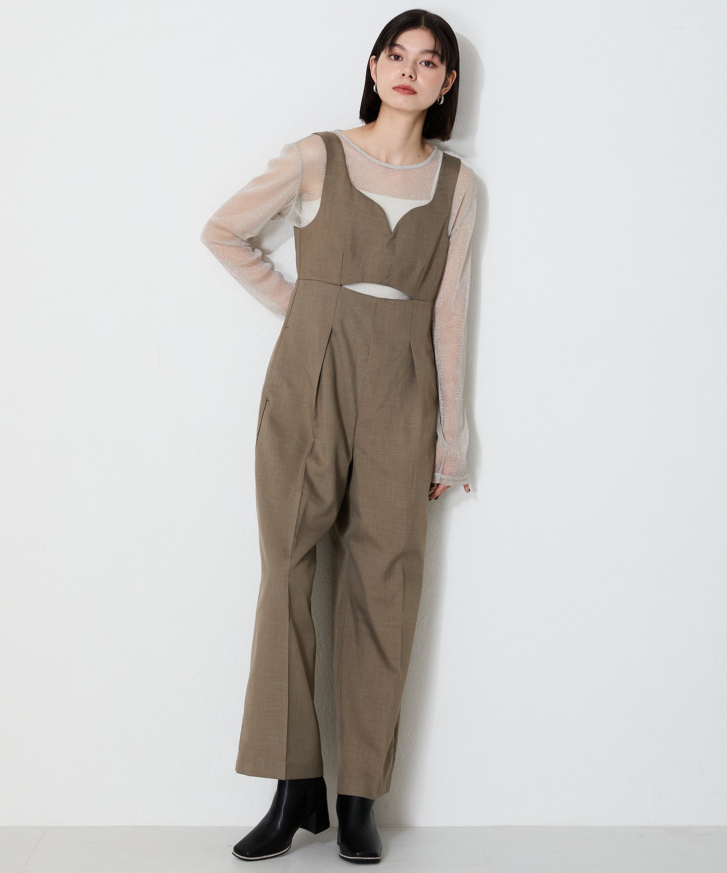 ビジュービットヒールブーツ/41427