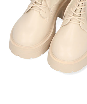 【WEB限定】ニットソックスレースアップブーツ/41431