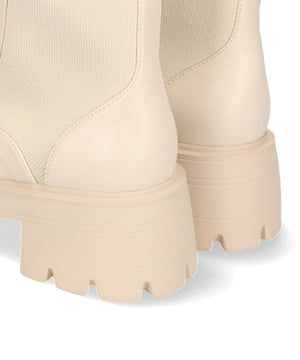 【WEB限定】ニットソックスレースアップブーツ/41431