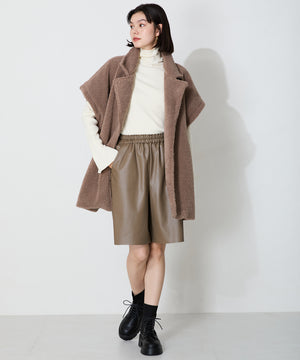 【WEB限定】ニットソックスレースアップブーツ/41431