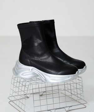 【WEB限定】スニーカーソール配色ブーツ/41433