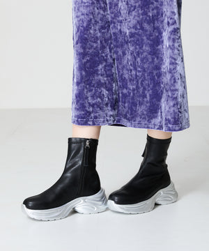 【WEB限定】スニーカーソール配色ブーツ/41433