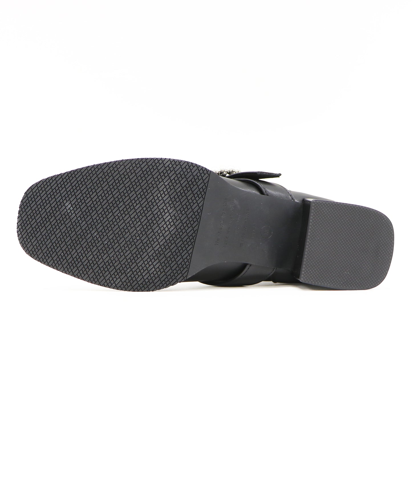 【WEB限定】パールモチーフニットドッキングショートブーツ/41435