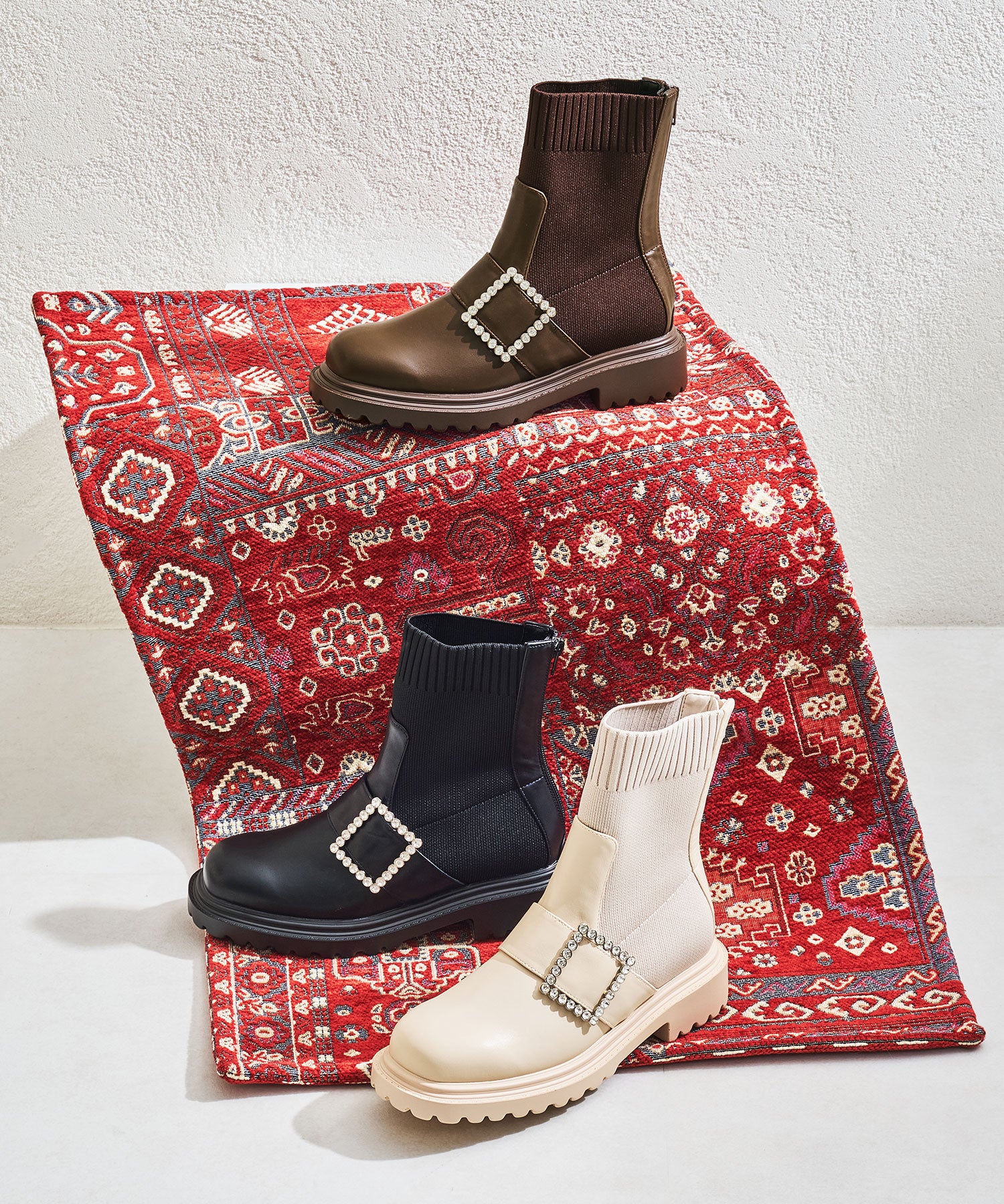 ビジューニットブーツ/41481 – ORIENTALTRAFFIC