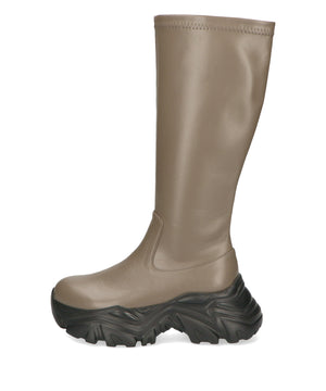 スニーカーソールロングブーツ/41503