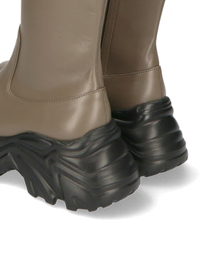 スニーカーソールロングブーツ/41503