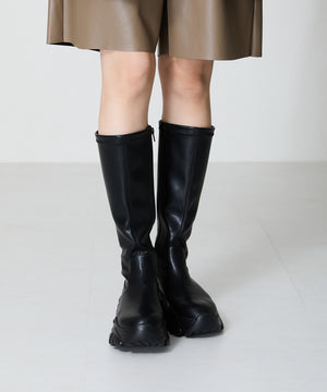 スニーカーソールロングブーツ/41503