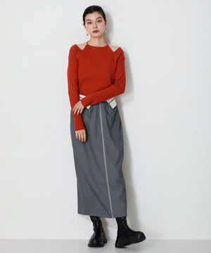 スニーカーソールロングブーツ/41503