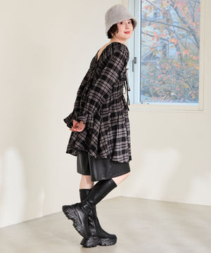 スニーカーソールロングブーツ/41503