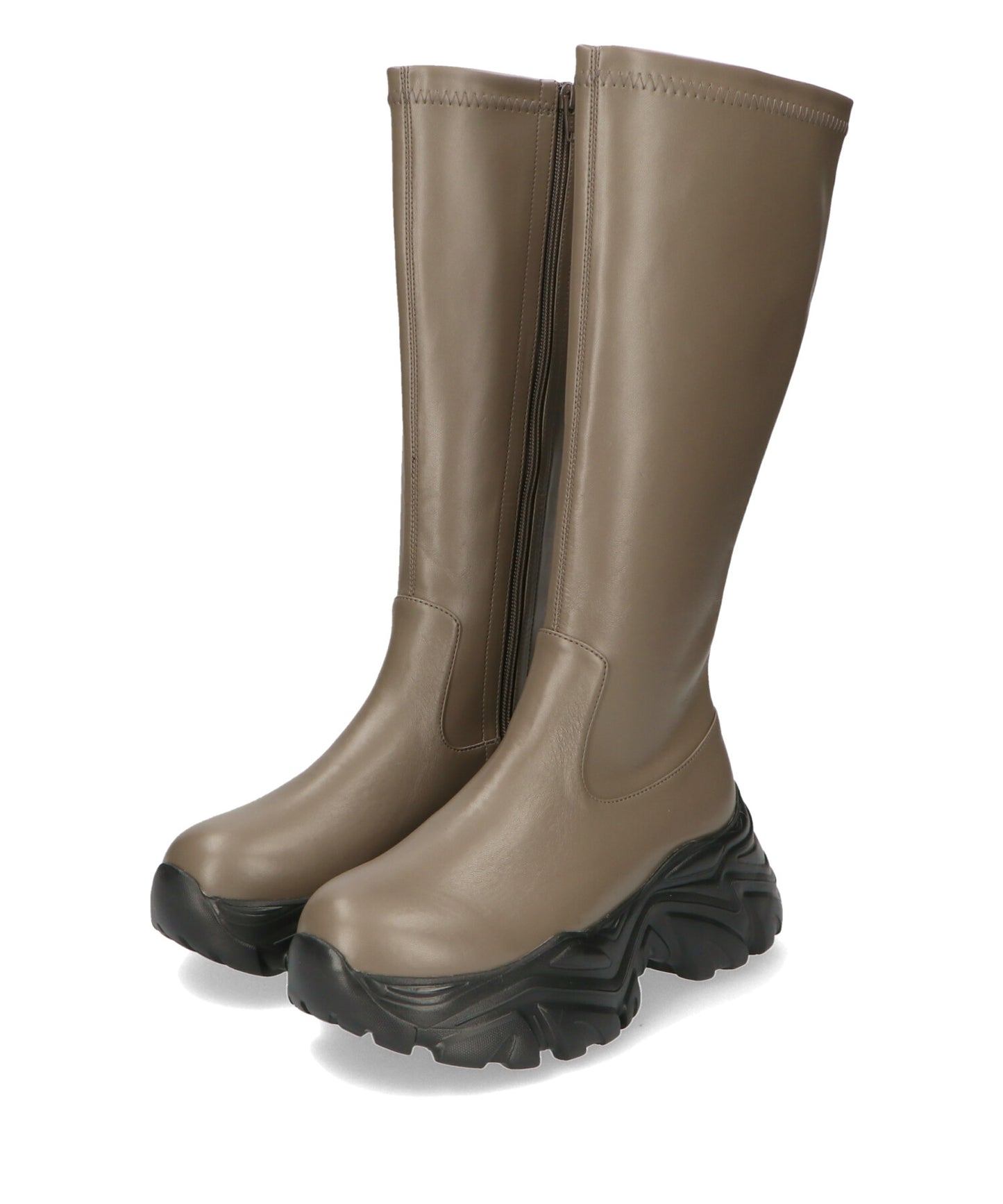 スニーカーソールロングブーツ/41503