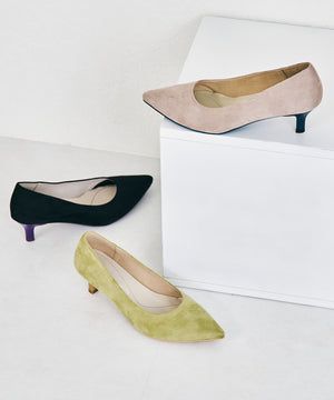 カラーソールポインテッドトゥパンプス/42103