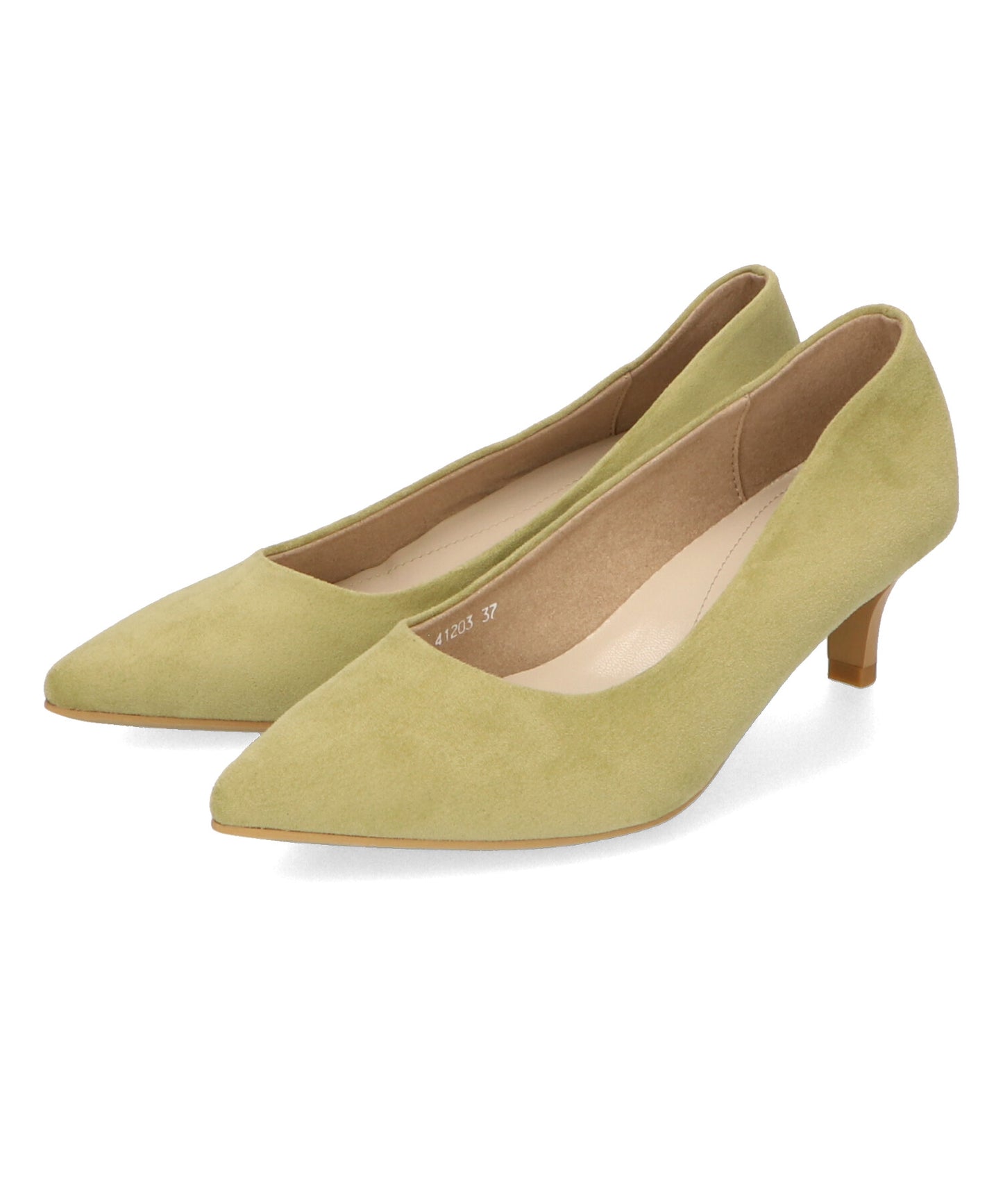 カラーソールポインテッドトゥパンプス/42103