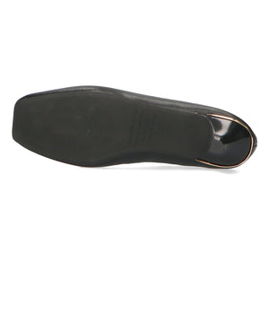 スクエアトゥラインヒールパンプス/42109