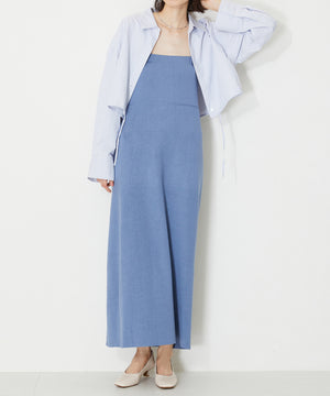 スクエアトゥラインヒールパンプス/42109