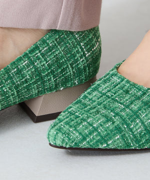 バイカラーポインテッドトゥパンプス/42302