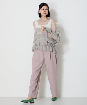 バイカラーポインテッドトゥパンプス/42302