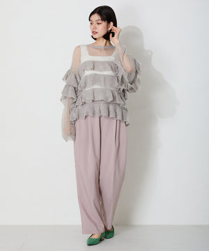 バイカラーポインテッドトゥパンプス/42302