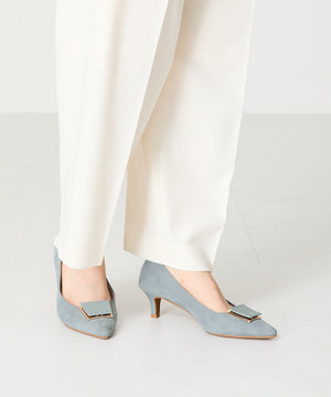 2wayスクエアモチーフヒールパンプス/42305