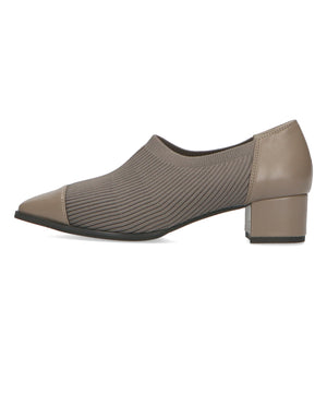 甲深ニットドッキングパンプス/42309