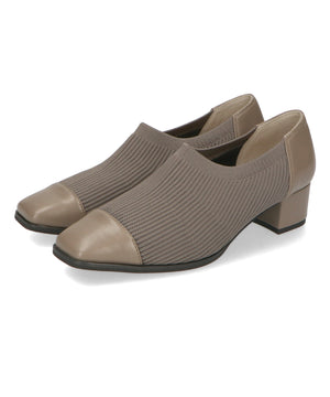 甲深ニットドッキングパンプス/42309