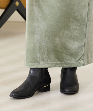 バックルベルトショートブーツ/42402