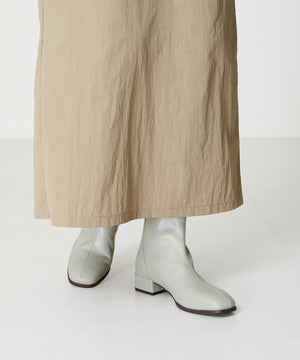 バックジップスクエアトゥストレッチブーツ/42403