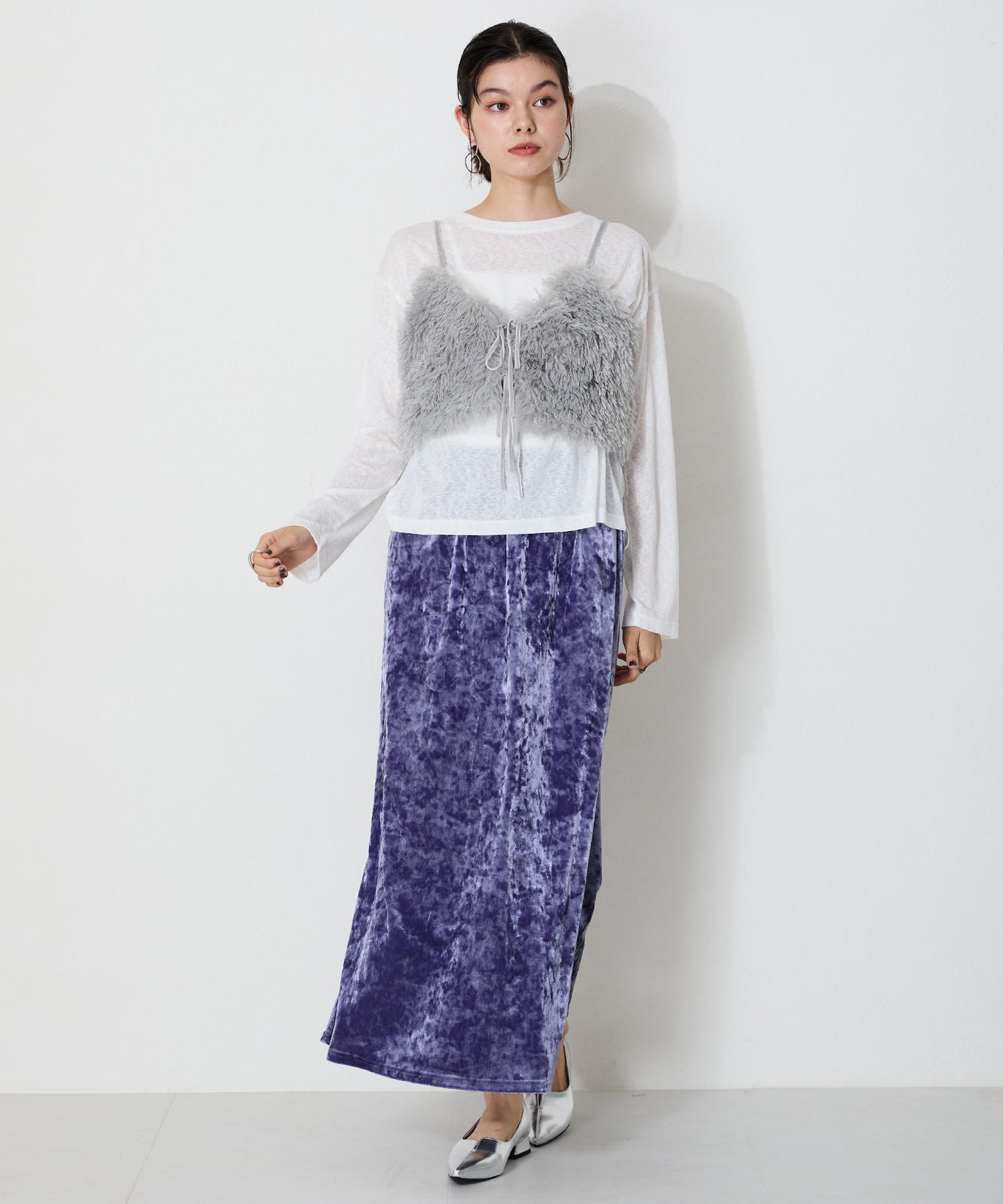 【WEB限定/新色追加】フレアヒールポインテッドトゥパンプス/45301
