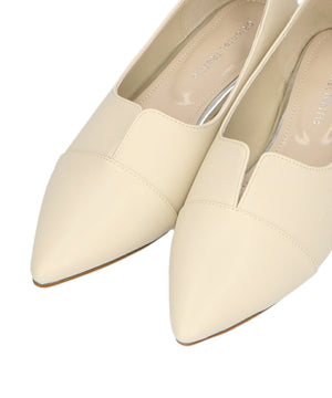 【WEB限定】メタリックラインフラットパンプス/45303