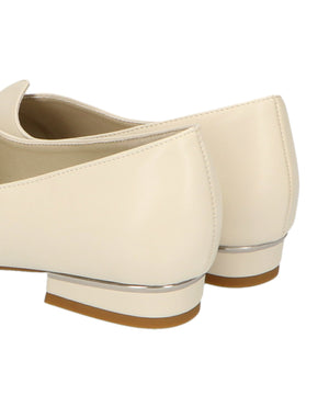 【WEB限定】メタリックラインフラットパンプス/45303