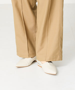 【WEB限定】メタリックラインフラットパンプス/45303