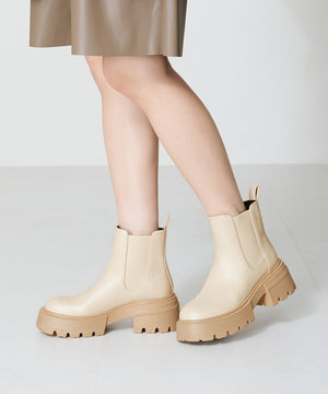 カラーソールショートブーツ/45401