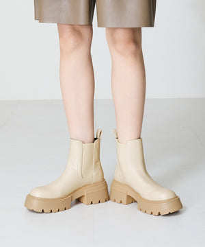 カラーソールショートブーツ/45401